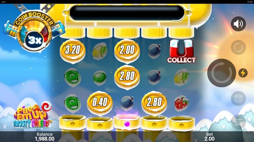 Pile ‘Em Up Frosty Sweets slot screen 4