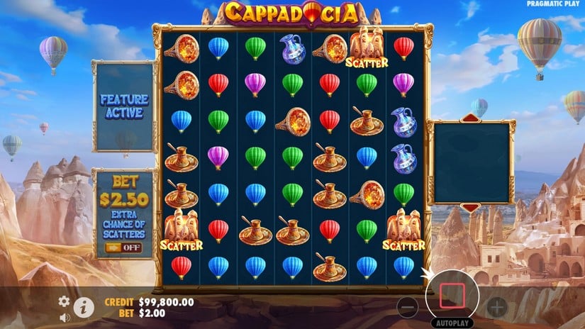 Cappadocia slot screen 2