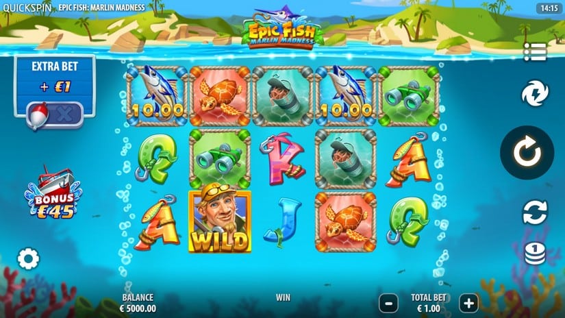 Epic Fish Marlin Madness slot screen 1