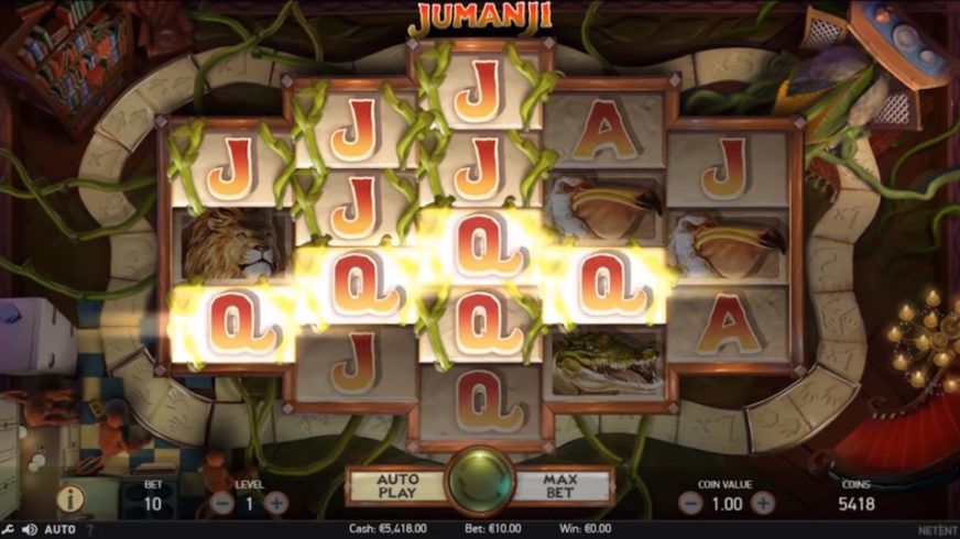 Jumanji™ slot screen 4
