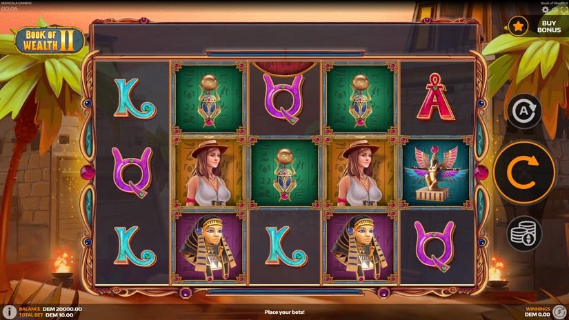 Book of Wealth II slot screen 1