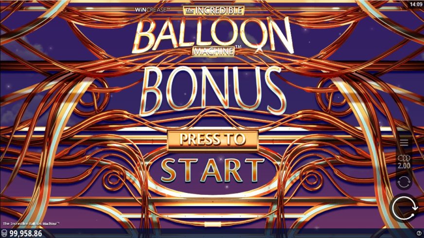 Incredible Balloon Machine slot screen 6