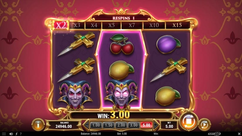 Count Jokula slot screen 3