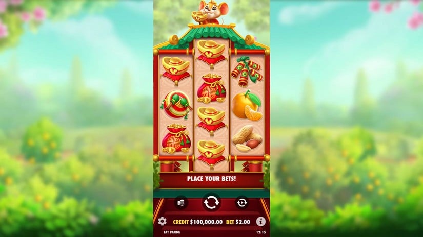 Lucky Mouse slot screen 1