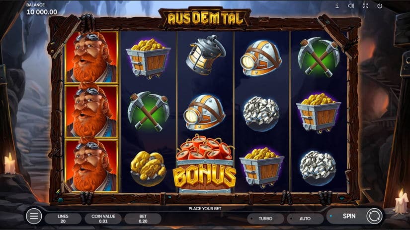 Aus Dem Tal slot screen 1