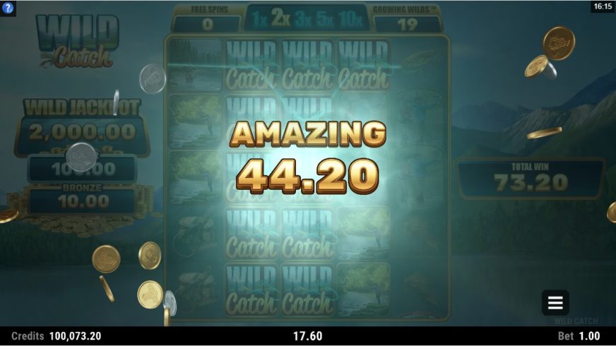 Wild Catch slot screen 6