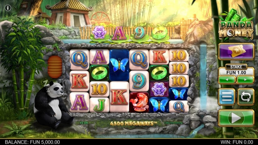 Panda Money Megaways slot screen 1