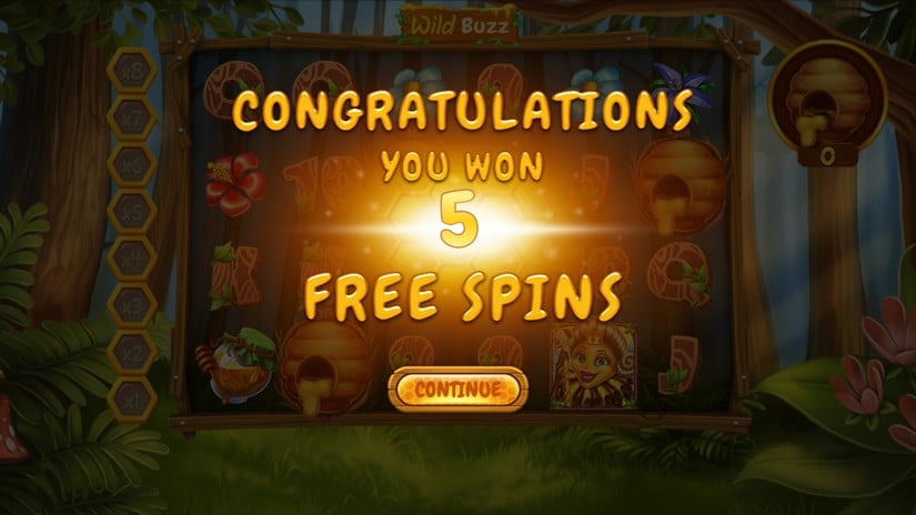 Wild Buzz slot screen 3