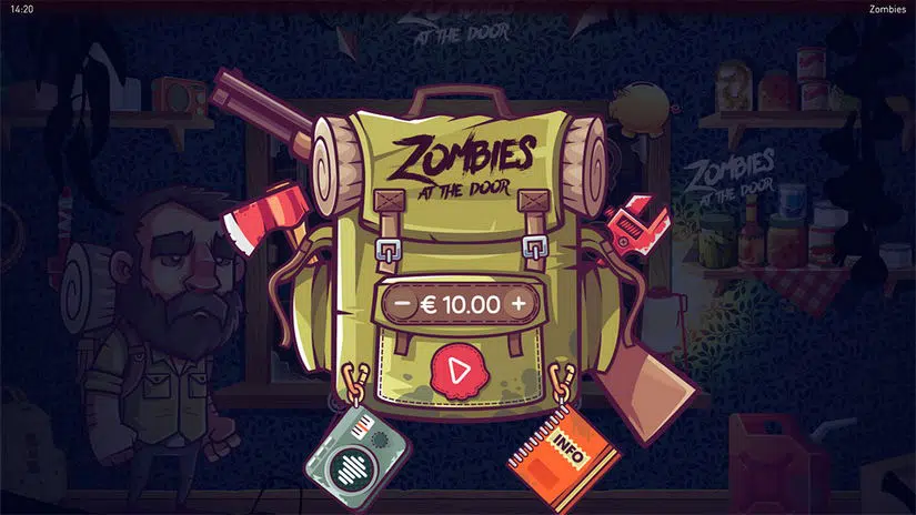 Zombies At The Door slot screen 4