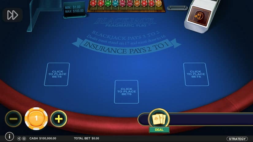 Multihand Blackjack slot screen 0
