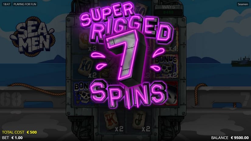 Seamen slot screen 3