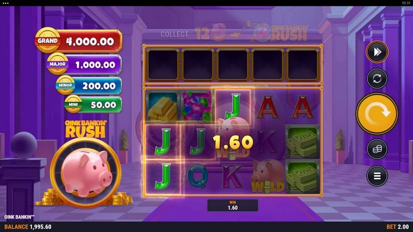 Oink Bankin’ slot screen 2