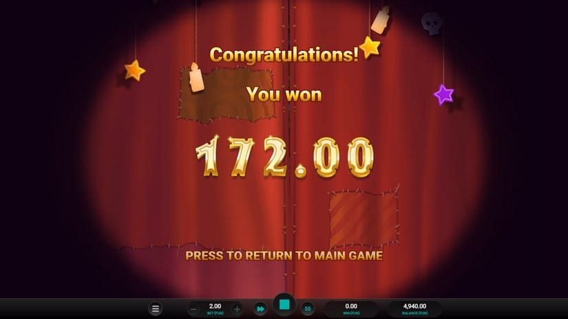 Los Cuatro Esqueletos slot screen 6