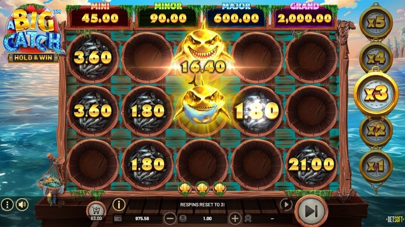 A Big Catch – HOLD & WIN slot screen 5