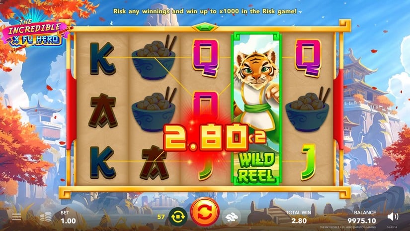 The Incredible X Fu Hero slot screen 4