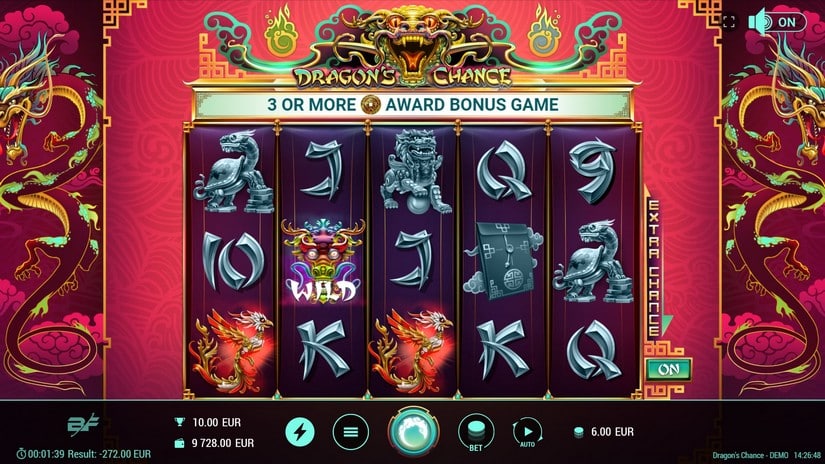 Dragon’s Chance slot screen 3