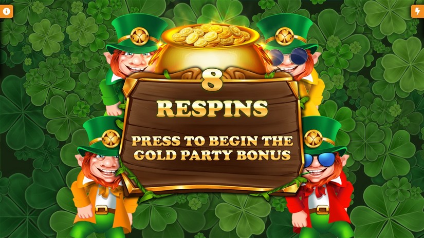Gold Party slot screen 4