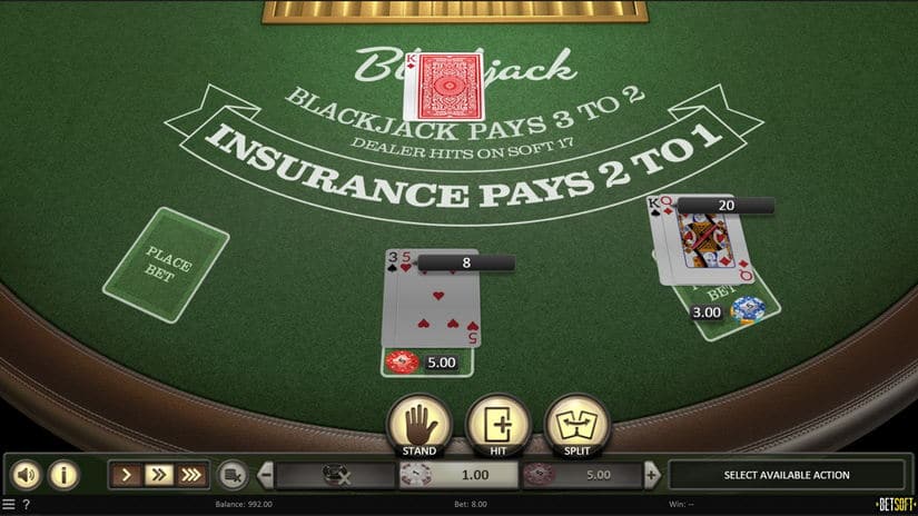 American Blackjack slot screen 2