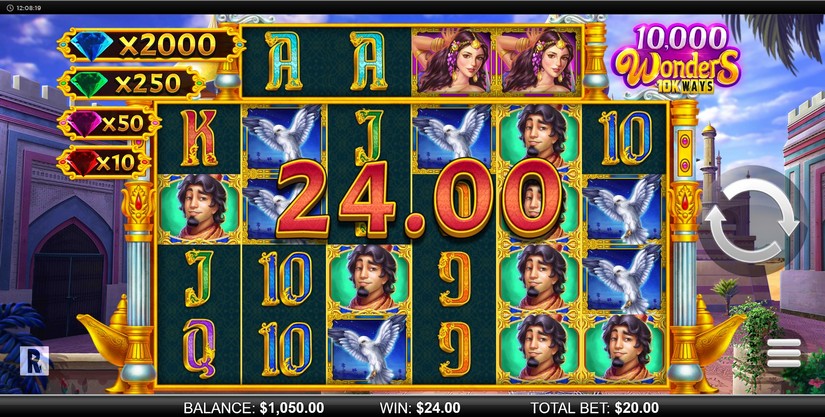 10000 Wonders 10k Ways slot screen 2