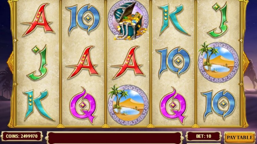 Golden Caravan slot screen 3
