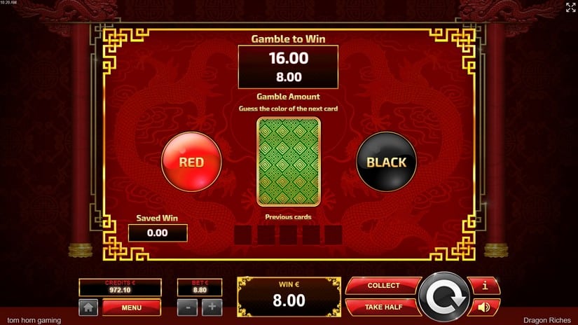 Dragon Riches slot screen 3