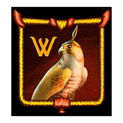 Wild Symbol of The Falcon Huntress Slot