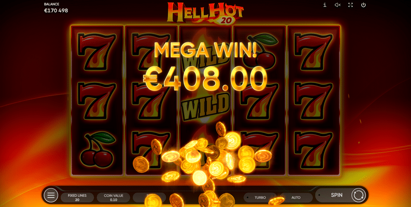 Hell Hot 20 slot screen 7