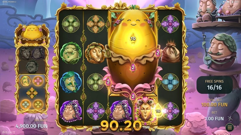 Royal Potato 2 slot screen 7