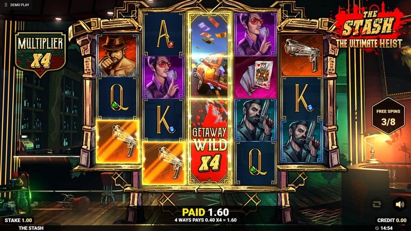 The Stash slot screen 5