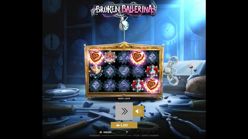 Broken Ballerina slot screen 1