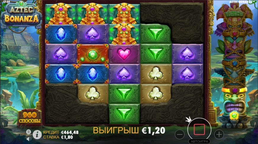Aztec Bonanza slot screen 2
