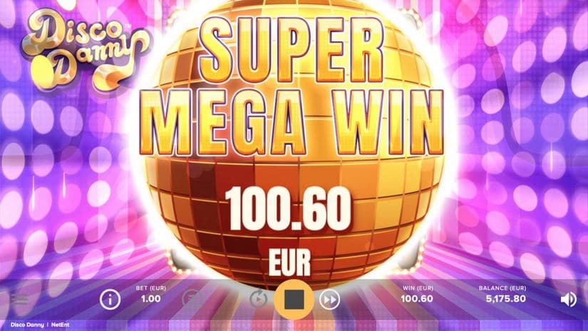 Disco Danny slot screen 4