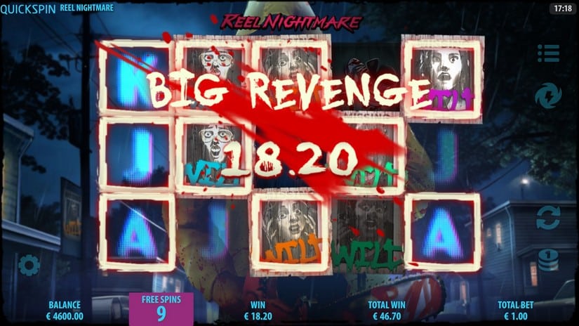 Reel Nightmare slot screen 4