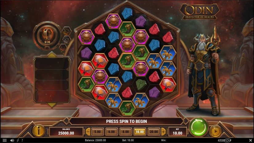 Odin Protector of Realms slot screen 1