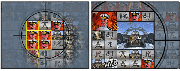 Cluster Payout Reel Area