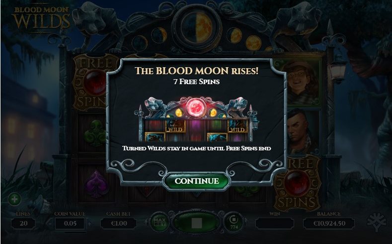 Blood Moon Wilds slot screen 4