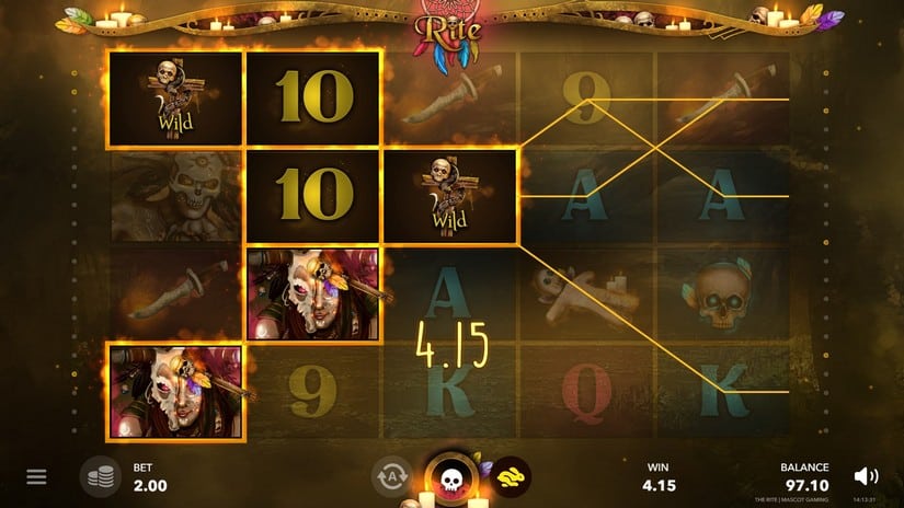 The Rite slot screen 4