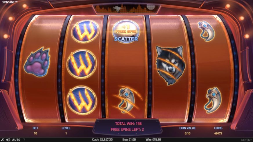 Spinsane slot screen 6