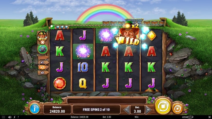 Shamrock Miner slot screen 4