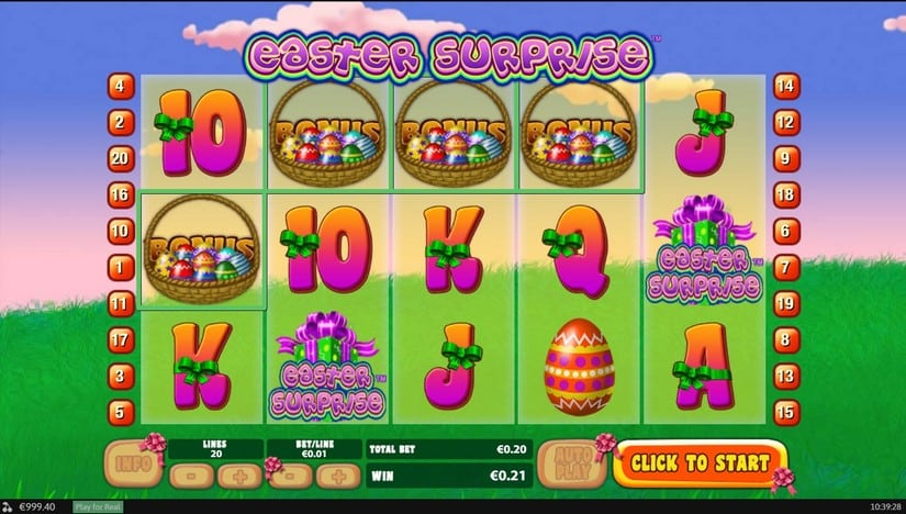 Easter Surprise slot screen 2