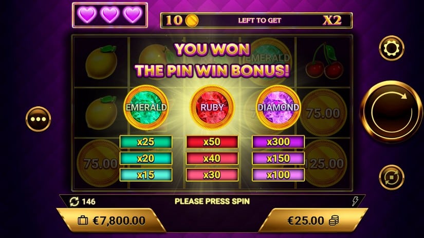 Regal Crown 25 slot screen 5