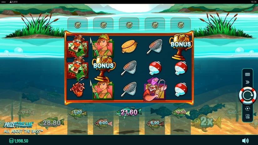 All About the Bass slot screen 1