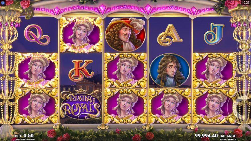 Rising Royals slot screen 2