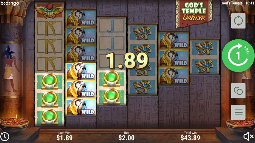 God’s Temple Deluxe slot screen 4