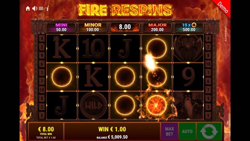 Nordic Fire slot screen 4