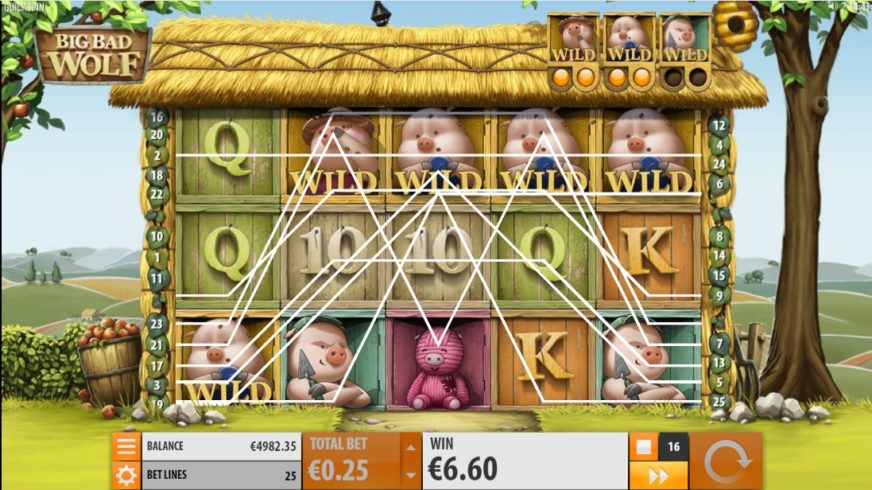 Big Bad Wolf slot screen 2