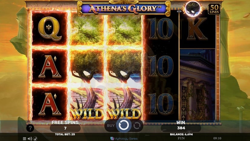 Athena’s Glory slot screen 7