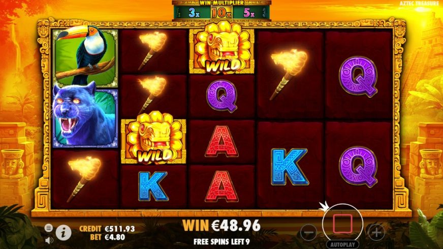 John Hunter and the Aztec Treasure slot screen 5