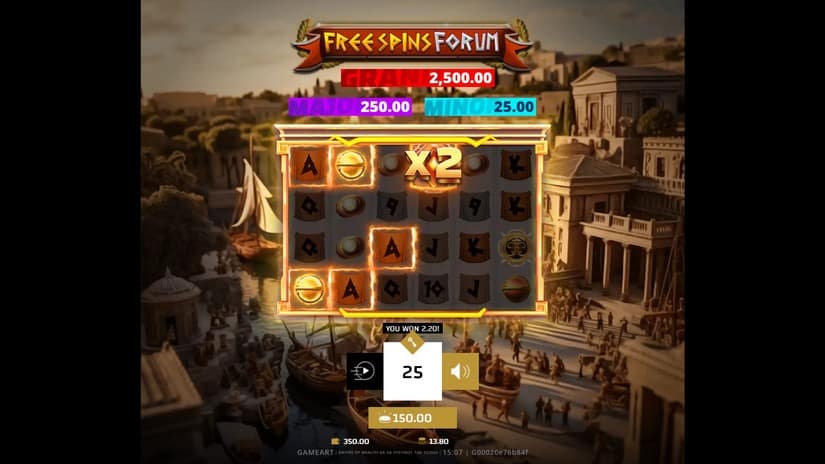 Empire of Wealth slot screen 5