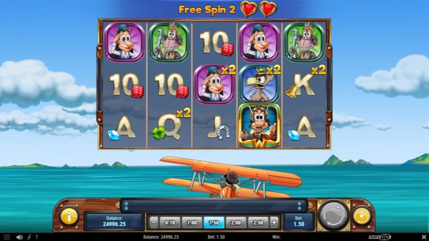 Hugo’s Adventure slot screen 3